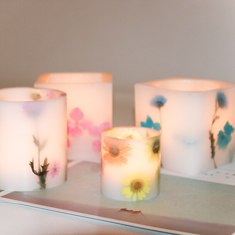 Candle Making With Beeswax - 바람을 막아주는 왁스 컵, 아크릴 몰드,