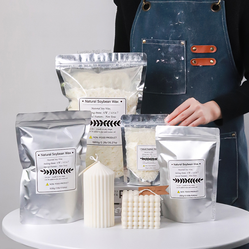 1000g 500g 250g 100g 천연 소이 왁스  - Candle Making Kits 리뷰 및 가격