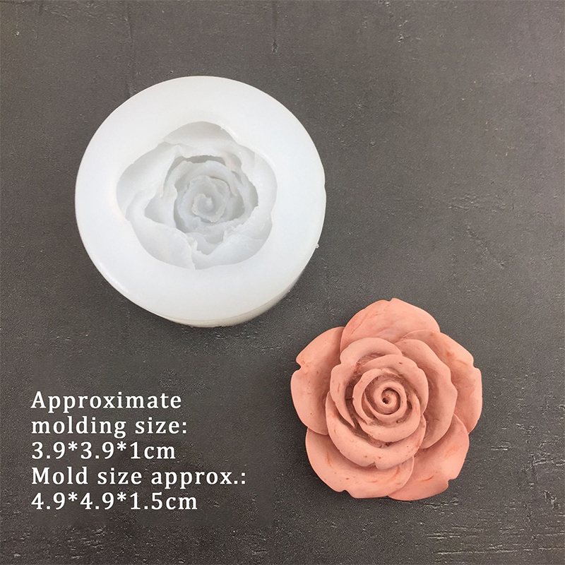 장미 꽃 모양 잎 실리콘 몰드, 퐁당 초콜릿 몰드 촛불 - Candle Making Process 리뷰 및 가격