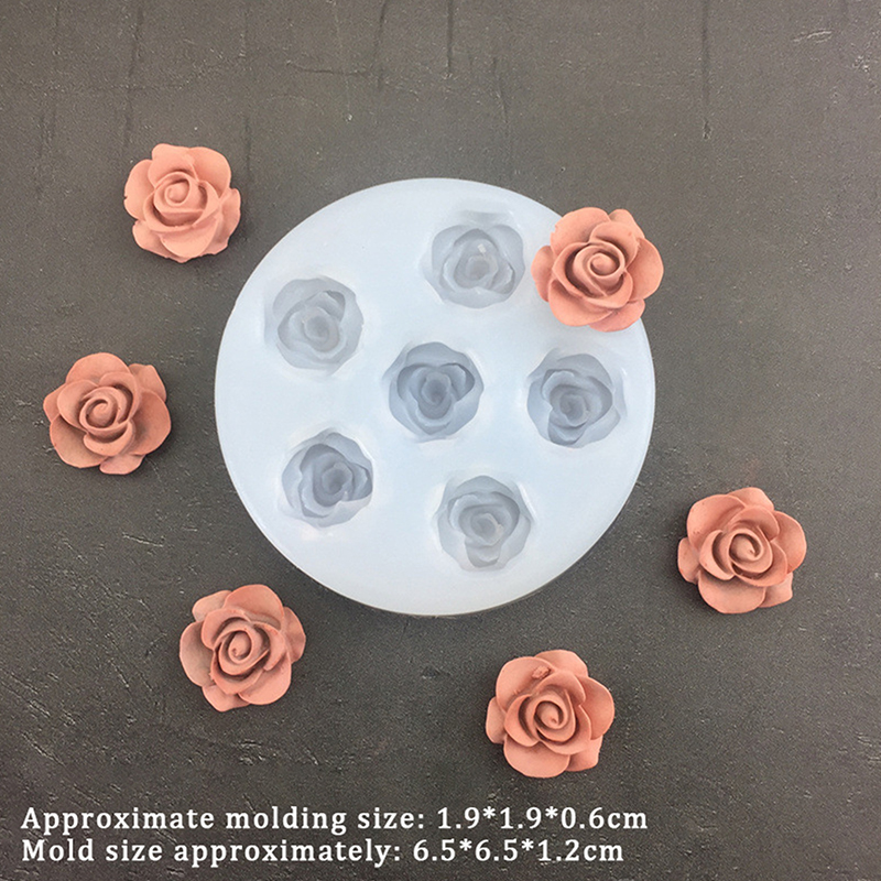 장미 꽃 모양 잎 실리콘 몰드, 퐁당 초콜릿 몰드 촛불 - Candle Making Process 리뷰 및 가격