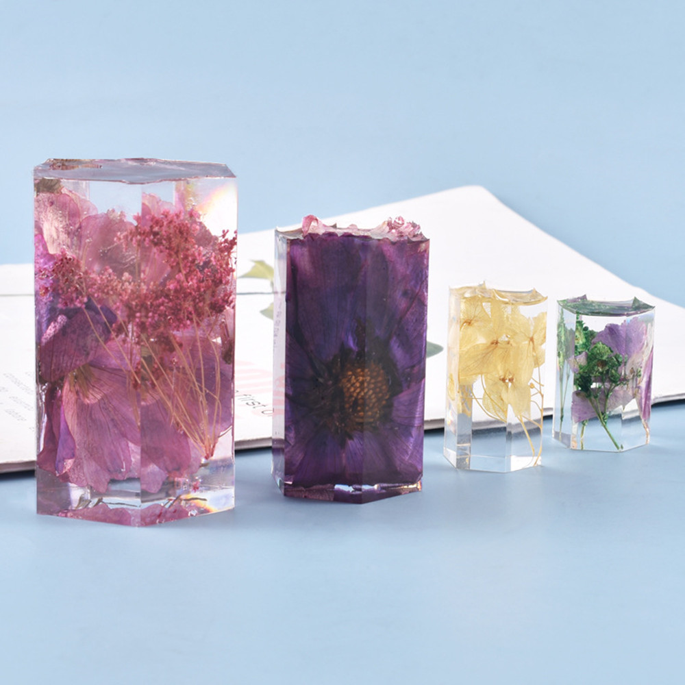 실린더 실리콘 금형 육각형 에폭시 수지 금형 DIY 에 - Candle Making Supplies 리뷰 및 가격