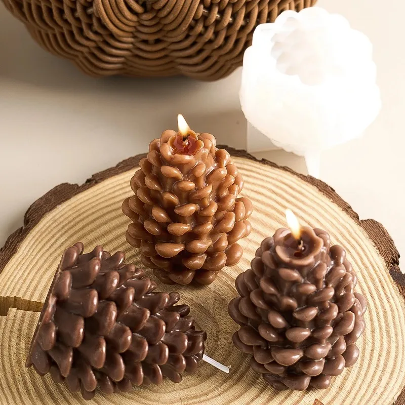 DIY 3D 솔방울 실리콘 캔들 몰드 수제 시뮬레이션  - Candle Making Books For Beginners 리뷰 및 가격