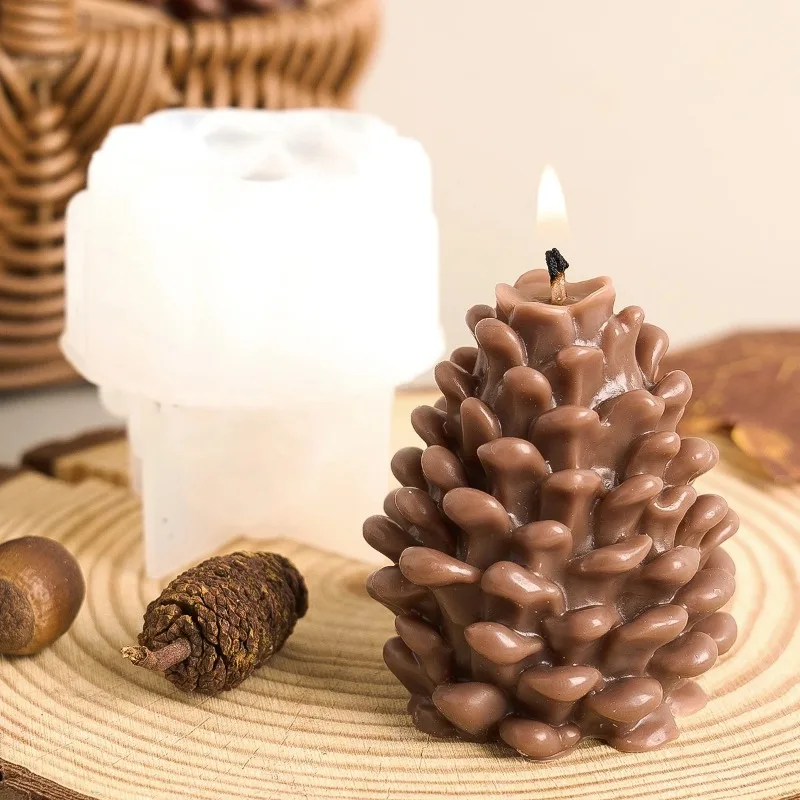DIY 3D 솔방울 실리콘 캔들 몰드 수제 시뮬레이션  - Candle Making Books For Beginners 리뷰 및 가격
