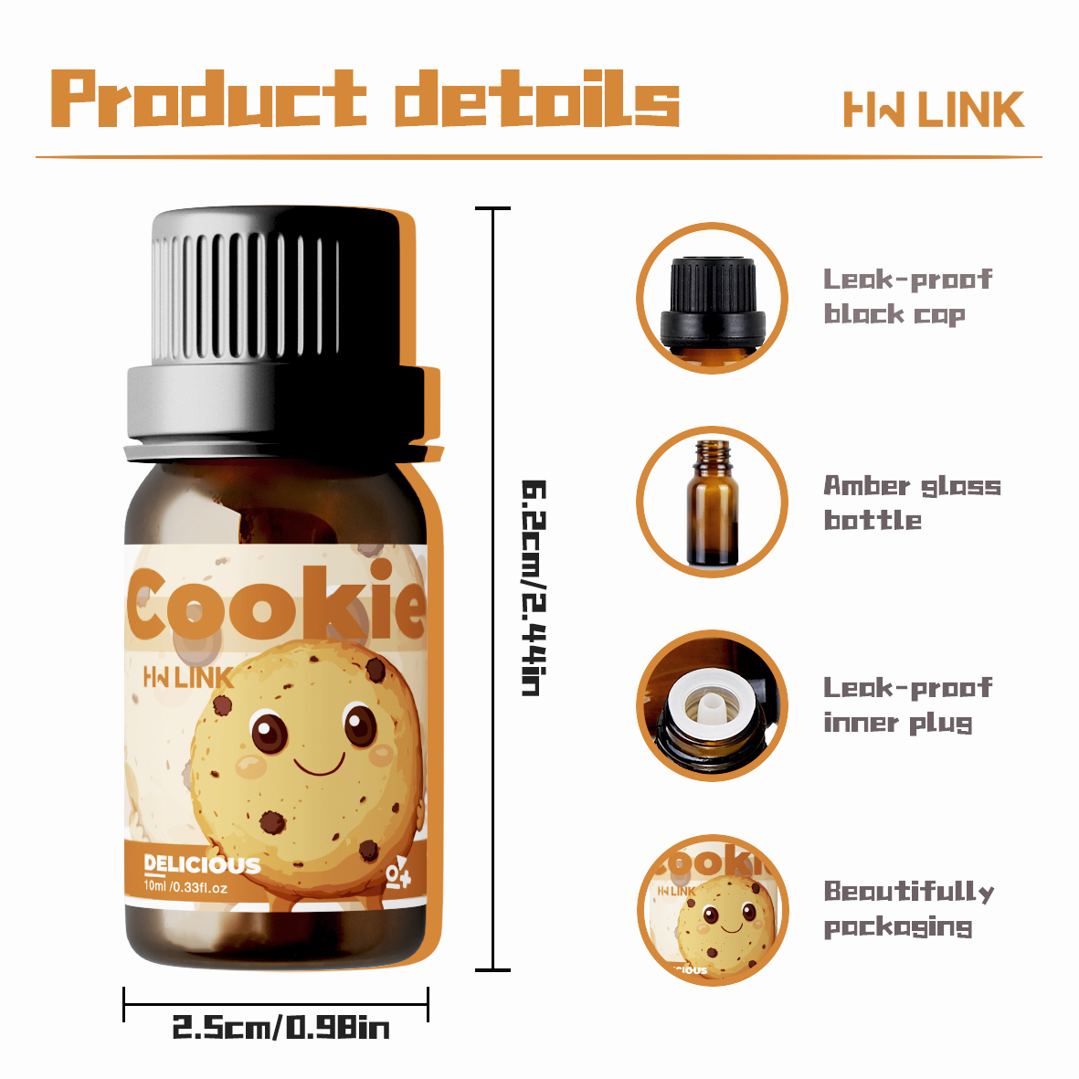 10ml 쿠키 향 오일 - 캔들 제작용, 오래 지속되는 - Candle Making Supplies 리뷰 및 가격