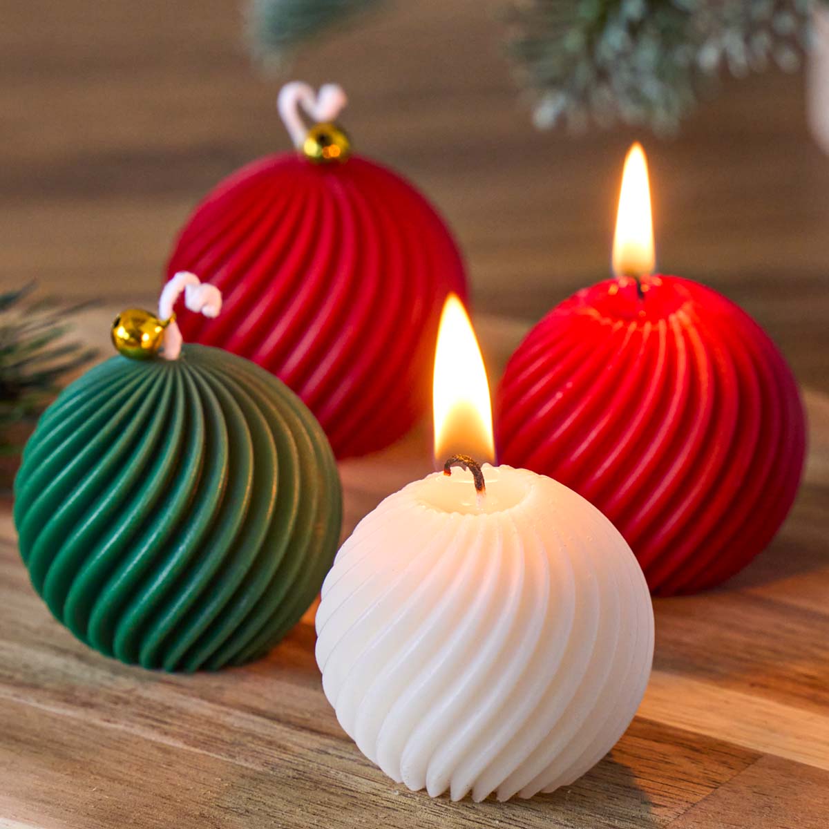 3D 회전 공 모양 실리콘 캔들 몰드 겨울 크리스마스  - Candle Making Books For Beginners 리뷰 및 가격