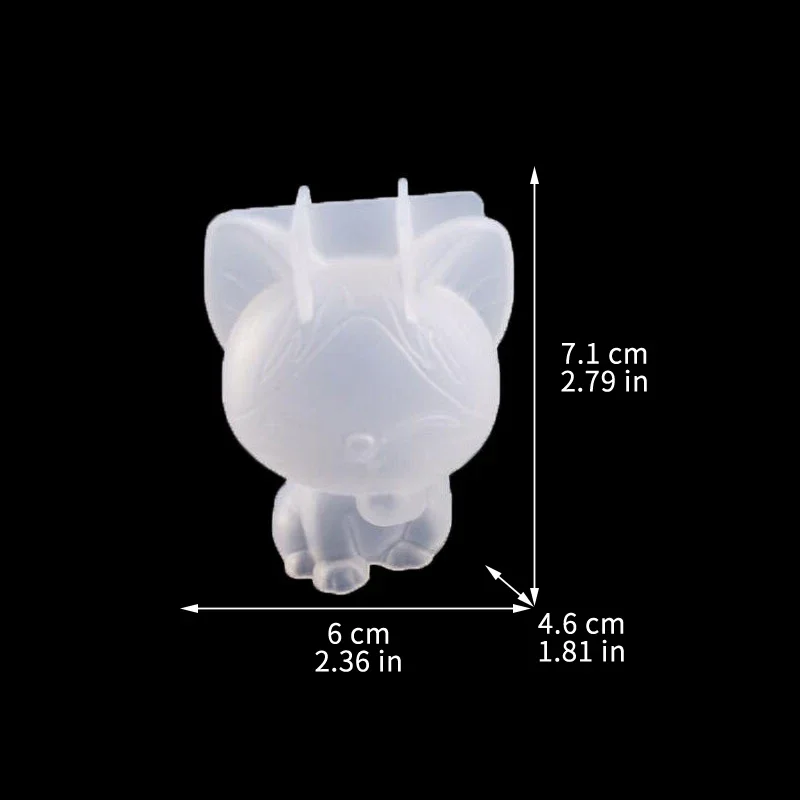 3D 기하학 실리콘 유니콘 고양이 사슴 곰 금형 비누  - Candle Making Process 리뷰 및 가격