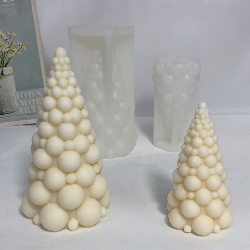 버블 크리스마스 트리 실리콘 캔들 몰드 수제 향기 캔들 - Candle Making Kits 리뷰 및 가격
