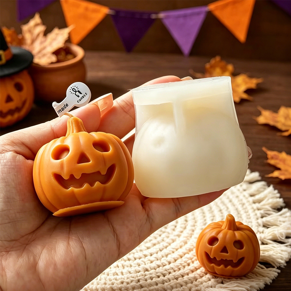 할로윈 미니 유령 호박 실리콘 몰드 - DIY 비누,  - Candle Making Books For Beginners 리뷰 및 가격