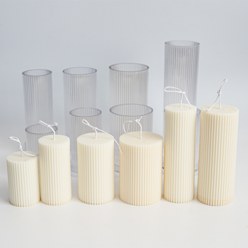 새로운 DIY 핀 스트라이프 라운드 미세 치아 원통형  - Candle Making Kits 리뷰 및 가격