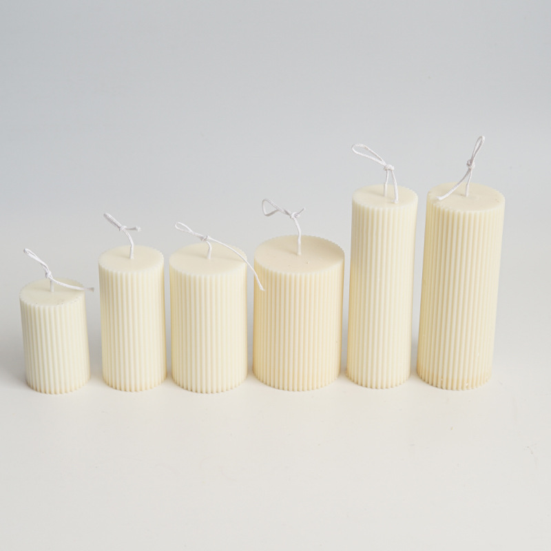 새로운 DIY 핀 스트라이프 라운드 미세 치아 원통형  - Candle Making Kits 리뷰 및 가격