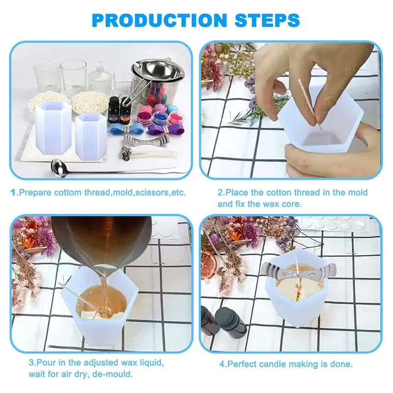 실린더 실리콘 양초 금형 수지 금형 에폭시 수지 주조  - Candle Making With Beeswax 리뷰 및 가격