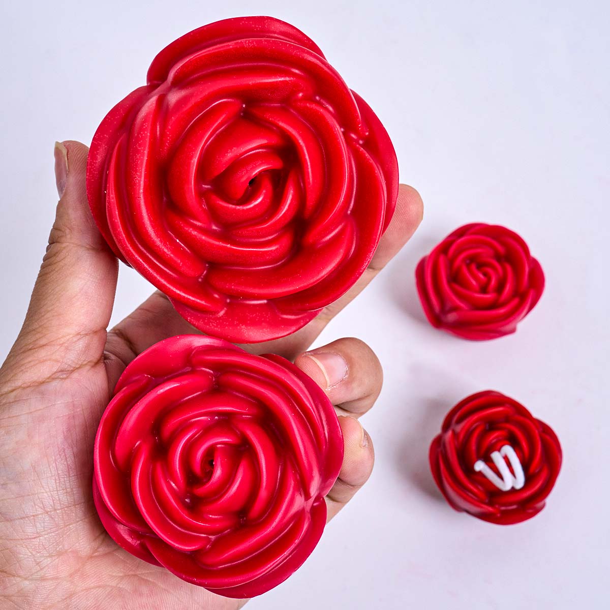 3D 꽃 모양 실리콘 양초 금형 DIY 로맨틱 로즈 아 - Candle Making Books For Beginners 리뷰 및 가격