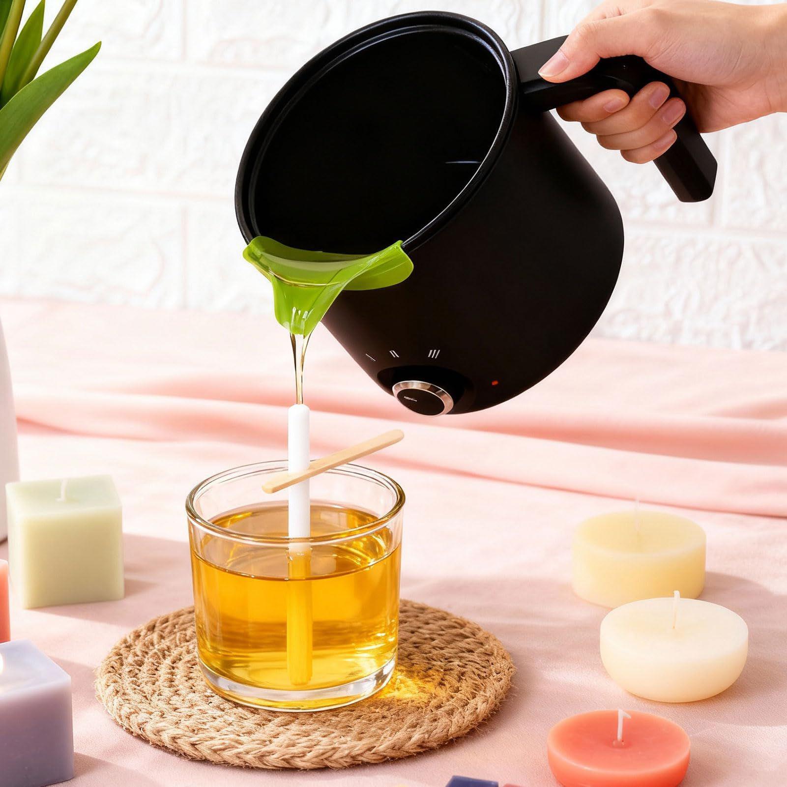 캔들 왁스 멜팅 포트 1.5L 대형 스테인리스 스틸 전 - Candle Making Kits 리뷰 및 가격