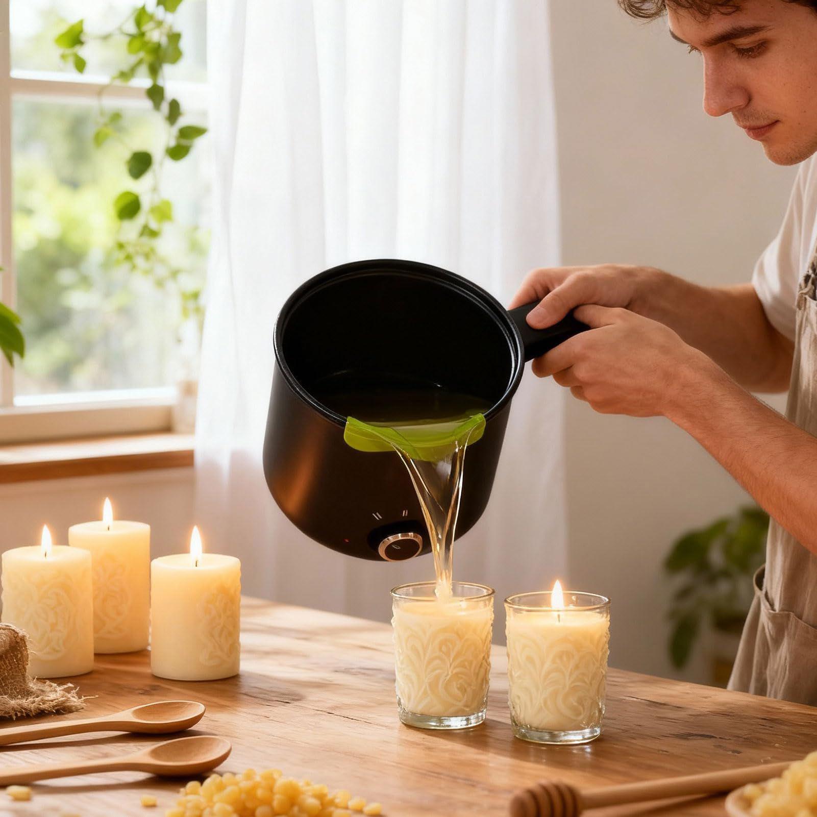 캔들 왁스 멜팅 포트 1.5L 대형 스테인리스 스틸 전 - Candle Making Kits 리뷰 및 가격