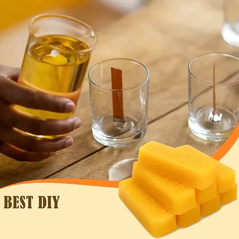 핫세일 4/8개입 순수 밀랍 블록, 고품질 왁싱 재료, - Candle Making With Beeswax 리뷰 및 가격